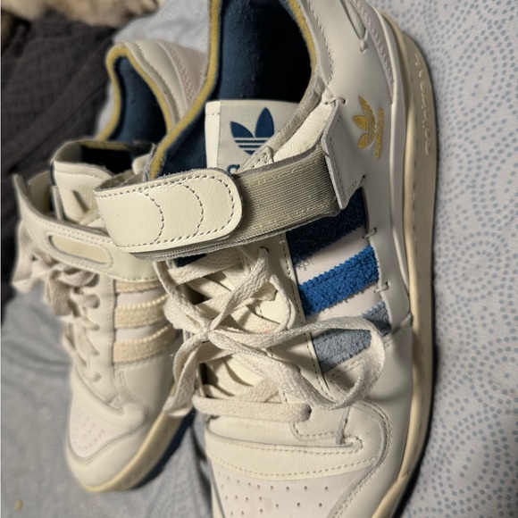 Adidas Forum 84 LOW Cloud White/Altered Blue/Pulse Blue - Picture 4 of 4